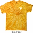 Lifeguard Pocket Print Spider Tie Dye Shirt