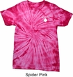 Lifeguard Pocket Print Spider Tie Dye Shirt