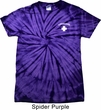 Lifeguard Pocket Print Spider Tie Dye Shirt