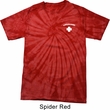 Lifeguard Pocket Print Spider Tie Dye Shirt