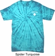 Lifeguard Pocket Print Spider Tie Dye Shirt