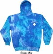 Lifeguard Pocket Print Tie Dye Hoodie