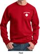 Lifeguard Sweatshirt Pocket Print