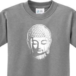Little Buddha Head Kids Yoga Shirts