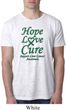 Liver Cancer Awareness Hope Love Cure Burnout Shirt