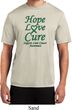 Liver Cancer Awareness Hope Love Cure Dry Wicking T-shirt