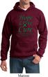 Liver Cancer Awareness Hope Love Cure Hoodie