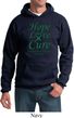 Liver Cancer Awareness Hope Love Cure Hoodie
