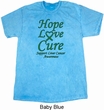 Liver Cancer Awareness Hope Love Cure Mineral Tie Dye Shirt