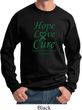 Liver Cancer Awareness Hope Love Cure Sweatshirt