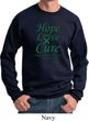 Liver Cancer Awareness Hope Love Cure Sweatshirt