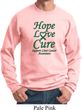 Liver Cancer Awareness Hope Love Cure Sweatshirt