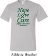 Liver Cancer Awareness Hope Love Cure Tall Shirt