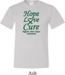 Liver Cancer Awareness Hope Love Cure Tall Shirt