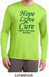 Liver Cancer Hope Love Cure Dry Wicking Long Sleeve
