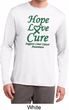 Liver Cancer Hope Love Cure Dry Wicking Long Sleeve