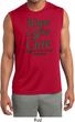 Liver Cancer Hope Love Cure Dry Wicking Sleeveless Shirt