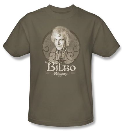 Lord Of The Rings Kids T-Shirt Bilbo Baggins Safari Youth Tee