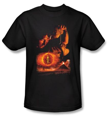 Lord Of The Rings Kids T-Shirt Destroy The Ring Youth Black Tee