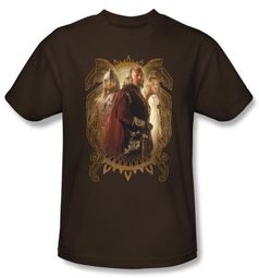 Lord Of The Rings Kids T-Shirt Rohan Royalty Youth Coffee Tee Shirt