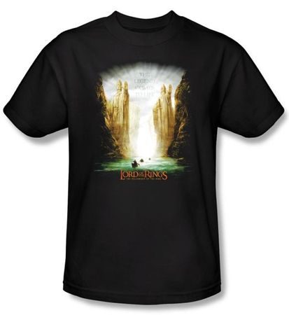 Lord Of The Rings Kids T-Shirt The Fellowship Of The Ring Poster Shirt