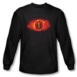 Lord Of The Rings Long Sleeve T-Shirt Eye Of Sauron Black Tee