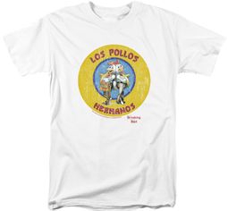 Breaking Bad LOS POLLOS HERMANOS T-shirt - White