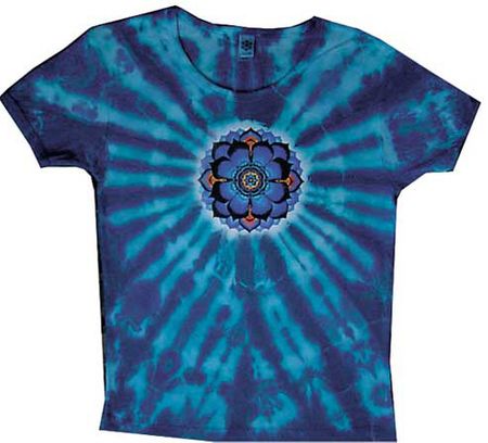 Lotus Flower New Age Ladies Junior T-Shirt Tee Shirt