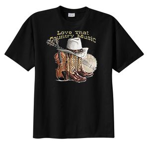Love That Country Music Adult T-shirt Tee Shirt