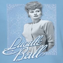 Lucille Lucy Ball Blue Lace Shirts