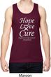 Lung Cancer Hope Love Cure Dry Wicking Tank Top