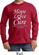 Lung Cancer Hope Love Cure Kids Long Sleeve