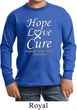 Lung Cancer Hope Love Cure Kids Long Sleeve