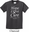 Lung Cancer Hope Love Cure Kids T-shirt