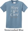 Lung Cancer Hope Love Cure Kids T-shirt