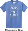 Lung Cancer Hope Love Cure Kids T-shirt