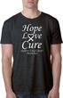 Lung Cancer Tee Hope Love Cure Burnout Shirt