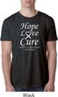 Lung Cancer Tee Hope Love Cure Burnout Shirt