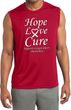 Lung Cancer Tee Hope Love Cure Dry Wicking Sleeveless Shirt