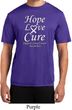Lung Cancer Tee Hope Love Cure Dry Wicking T-shirt