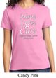 Lung Cancer Tee Hope Love Cure Ladies T-shirt