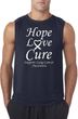 Lung Cancer Tee Hope Love Cure Sleeveless Shirt