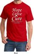 Lung Cancer Tee Hope Love Cure T-shirt
