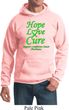 Lymphoma Cancer Awareness Hope Love Cure Hoodie