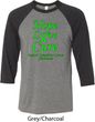 Lymphoma Cancer Awareness Hope Love Cure Raglan Shirt
