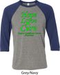Lymphoma Cancer Awareness Hope Love Cure Raglan Shirt