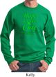 Lymphoma Cancer Awareness Hope Love Cure Sweatshirt