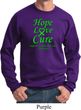 Lymphoma Cancer Awareness Hope Love Cure Sweatshirt