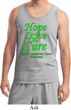 Lymphoma Cancer Awareness Hope Love Cure Tank Top