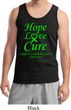 Lymphoma Cancer Awareness Hope Love Cure Tank Top